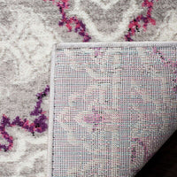 Safavieh Skyler Sky199P Grey / Pink Damask Area Rug