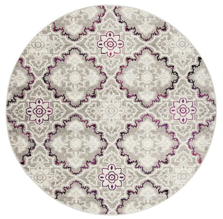 Safavieh Skyler Sky199P Grey / Pink Rugs.