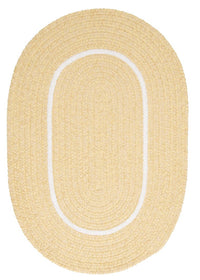 Colonial Mills Silhouette Sl35 Pale Banana / Yellow Area Rug