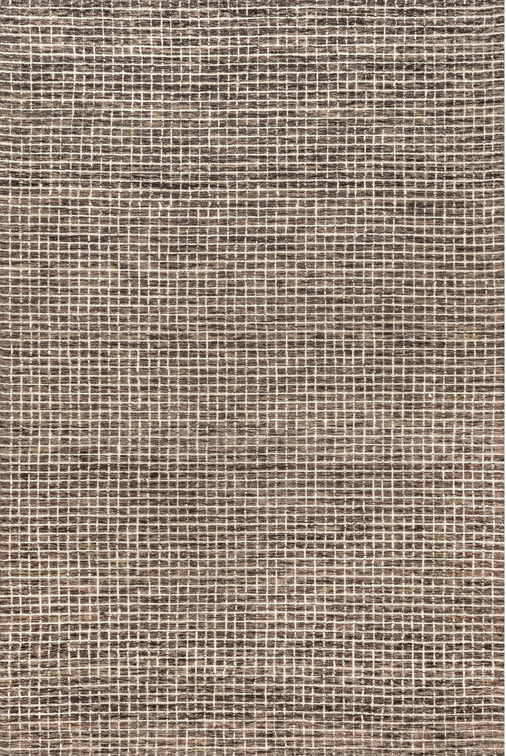 Nuloom Meredith Checkered Nme3317A Brown Area Rug