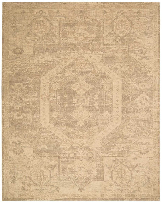 Nourison Silken Allure Slk15 Sand Area Rug