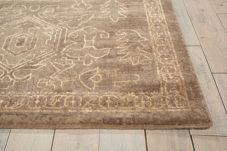 Nourison Silken Allure Slk15 Taupe Area Rug