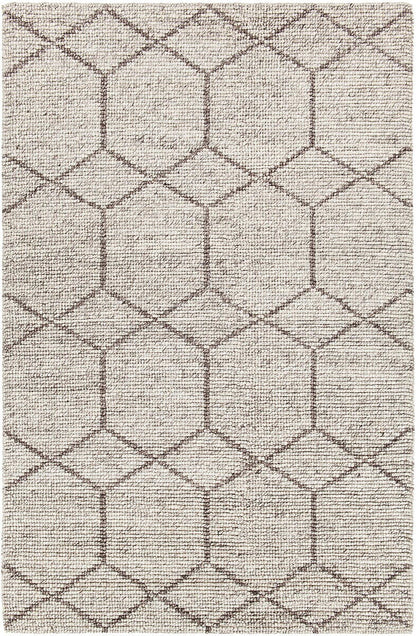 Chandra Slone Slo32802 Silver Geometric Area Rug