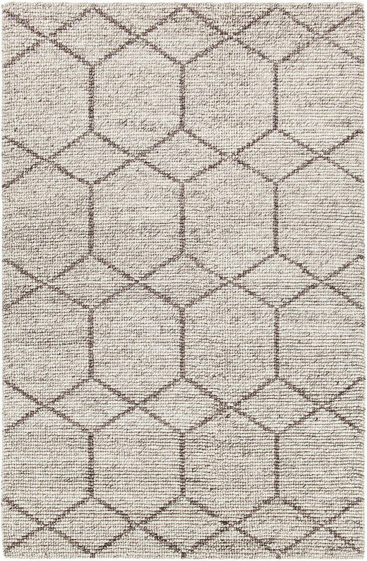 Chandra Slone Slo32802 Silver Geometric Area Rug