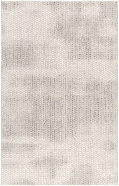 Surya Solo Slo-14 White, Light Gray Solid Color Area Rug