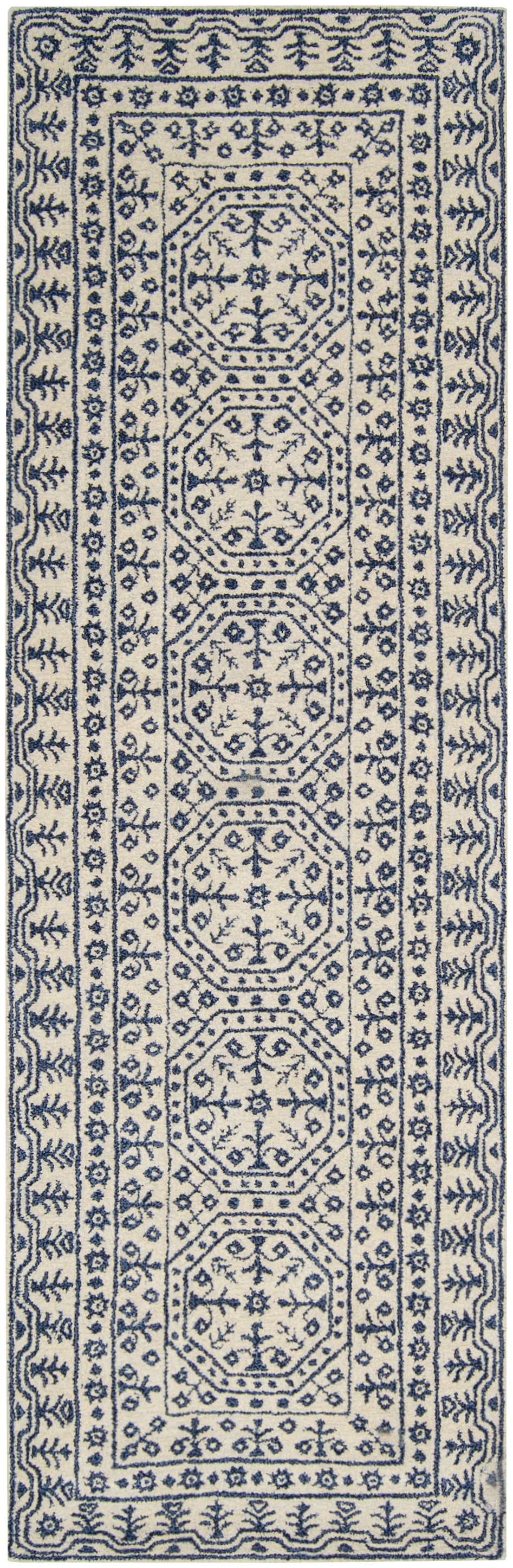 Surya Smithsonian Smi-2113 Blue, Beige Area Rug