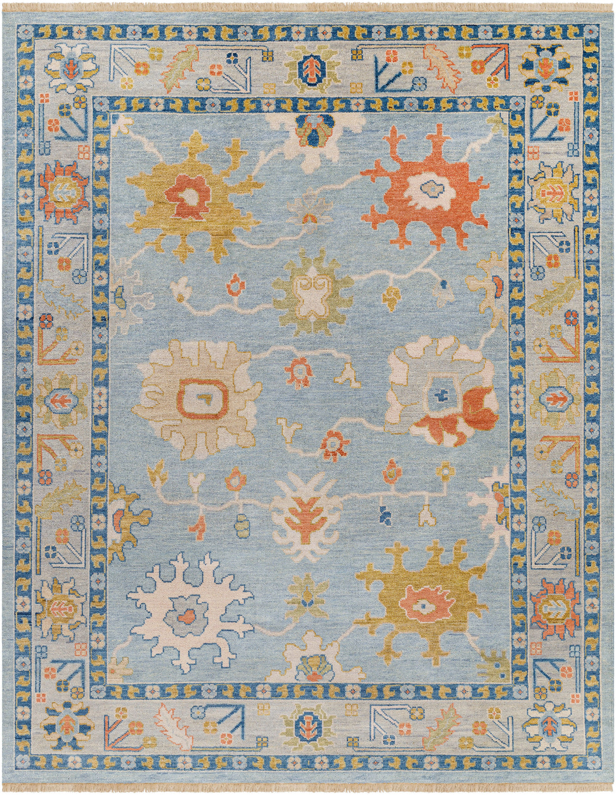 Surya Sumela Sml-2300 Blue Rug.