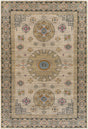 Surya Smyrna Smy-2301 Dark Green, Wheat, Pale Pink, Denim Rugs.