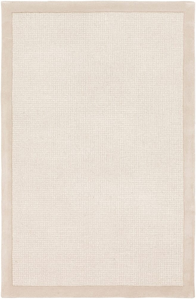 Surya Siena Sna-2301 Light Gray, Cream Bordered Area Rug