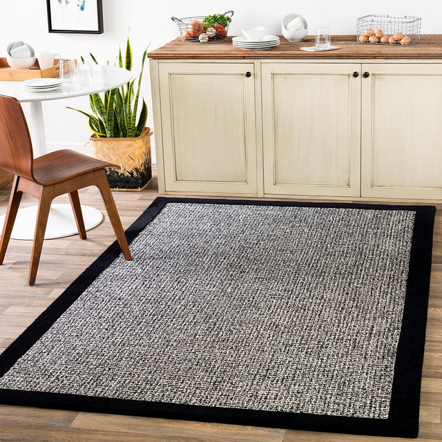 Surya Siena Sna-2303 Black, Cream Rug.