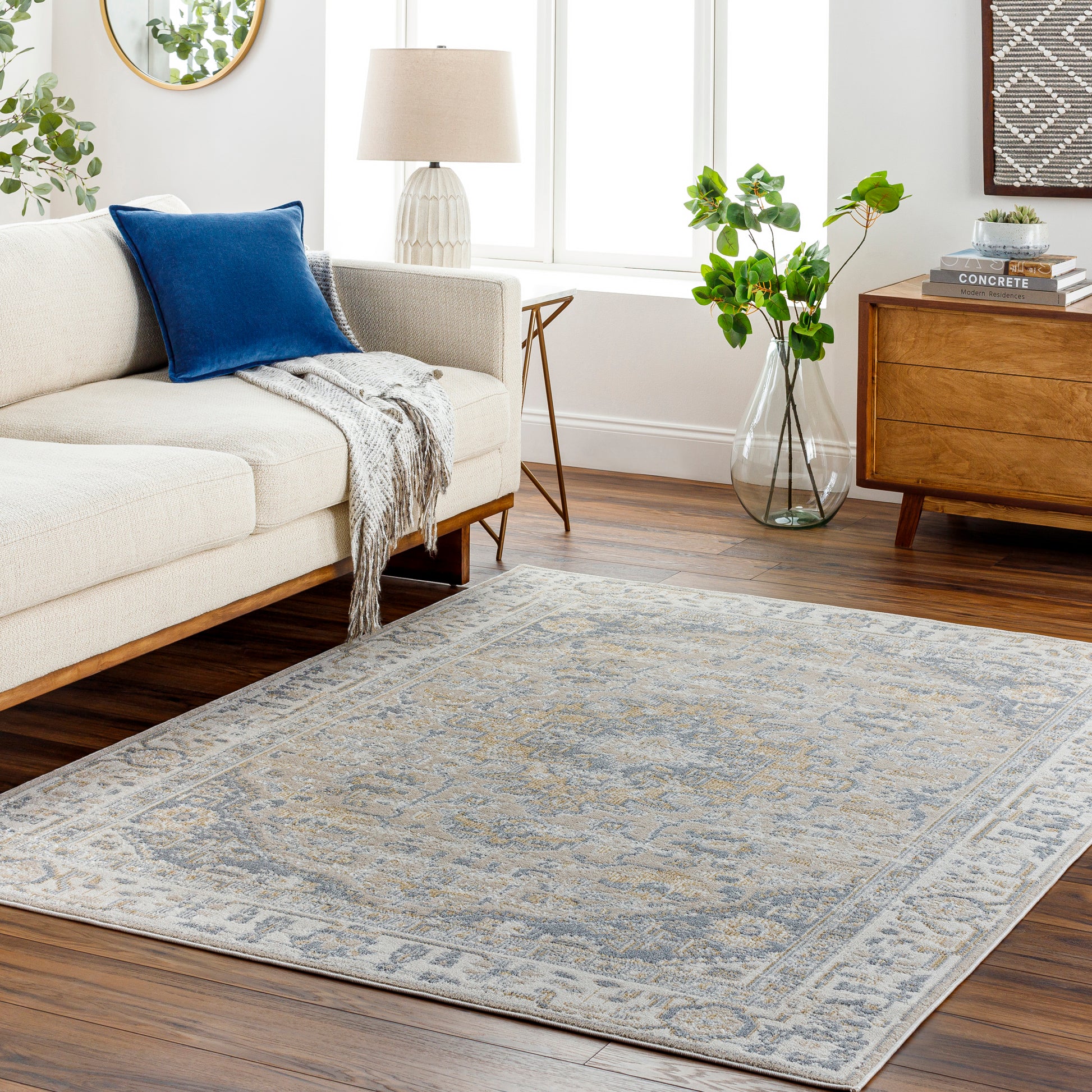 Surya Santana Snn-2307 Grey Area Rug