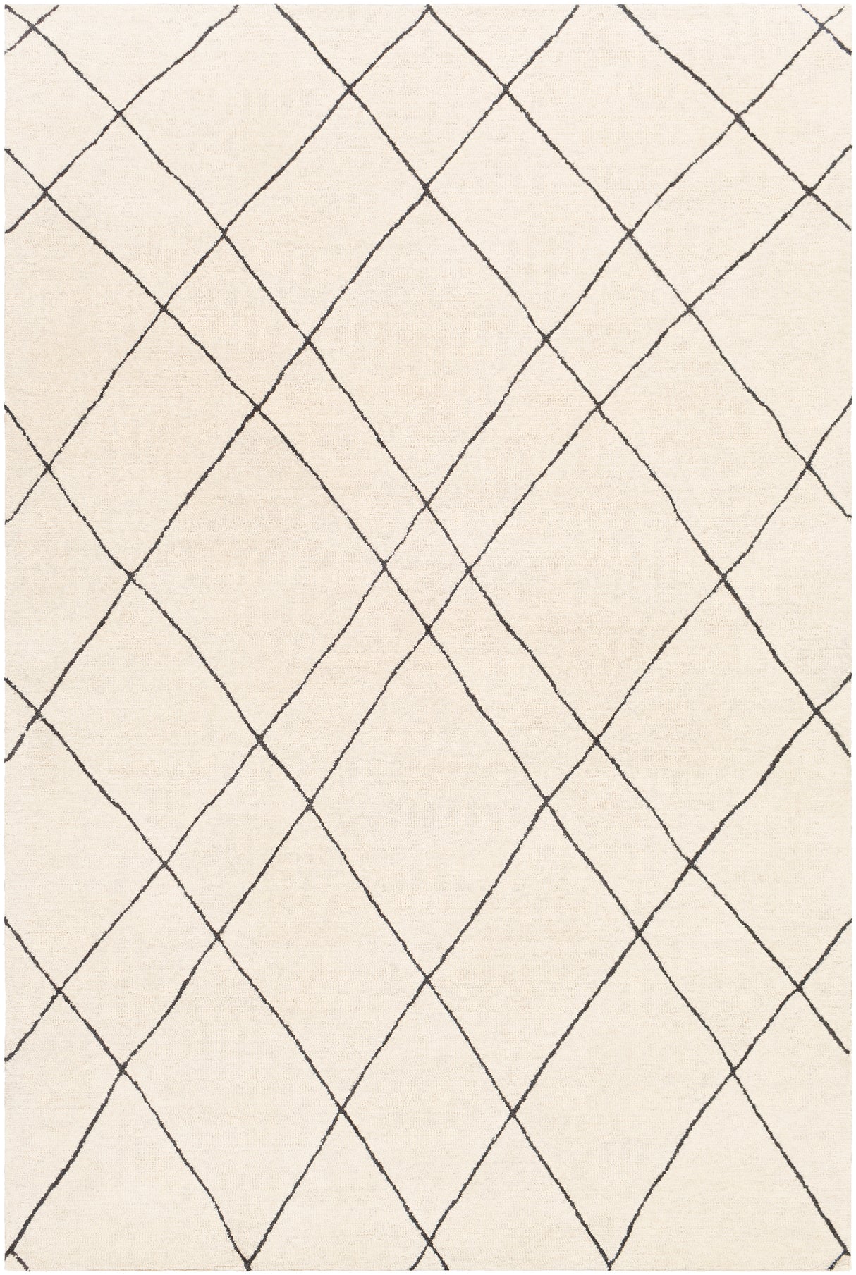 Surya Sinop Snp-2304 Black, Cream Rugs.