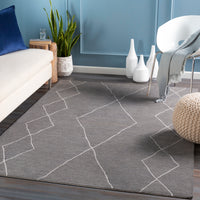 Surya Sinop Snp-2307 Charcoal, Cream Area Rug