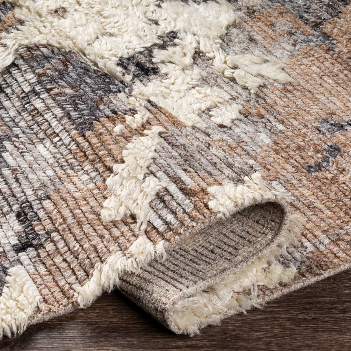 Surya Socrates Soc-2300 Cream, Charcoal, Medium Gray, Light Gray Rugs.