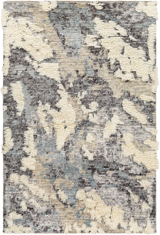 Surya Socrates Soc-2301 Cream, Charcoal, Medium Gray, Light Gray Area Rug