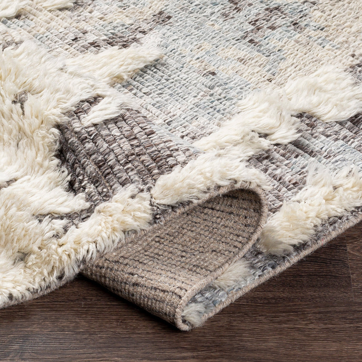 Surya Socrates Soc-2301 Cream, Charcoal, Medium Gray, Light Gray Rugs.