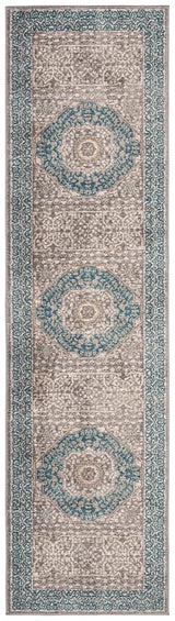 Safavieh Sofia Sof365A Light Grey / Blue Rugs.