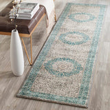 Safavieh Sofia Sof365A Light Grey / Blue Rugs.