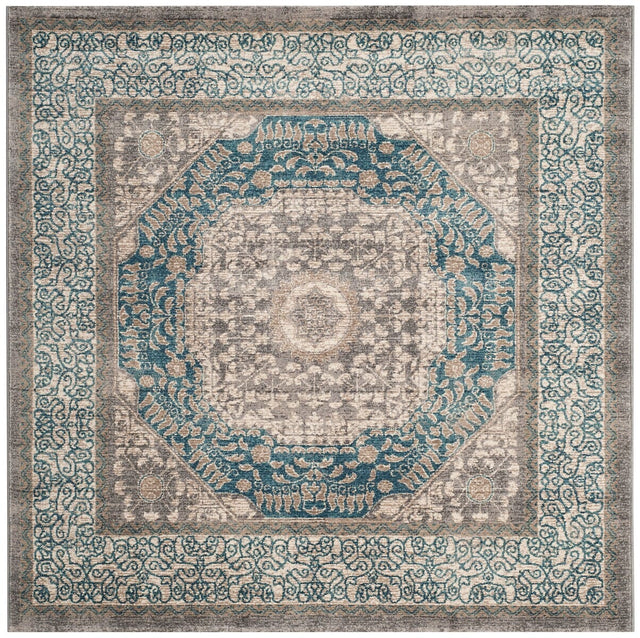 Safavieh Sofia Sof365A Light Grey / Blue Vintage / Distressed Area Rug