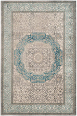Safavieh Sofia Sof365A Light Grey / Blue Rugs.