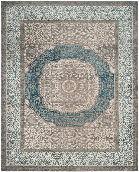 Safavieh Sofia Sof365A Light Grey / Blue Vintage / Distressed Area Rug