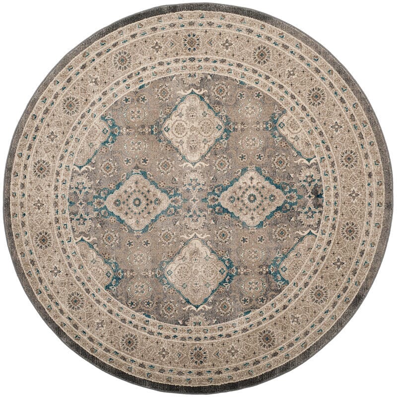 Safavieh Sofia Sof366B Light Grey / Beige Area Rug