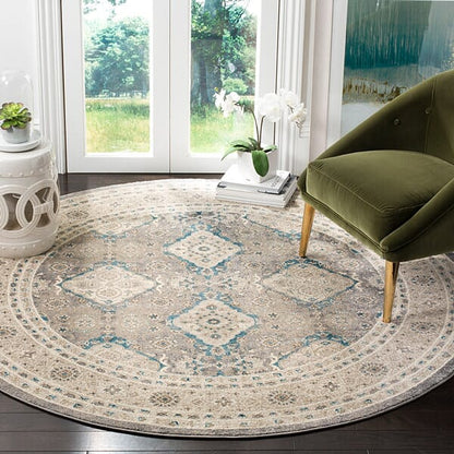 Safavieh Sofia Sof366B Light Grey / Beige Area Rug