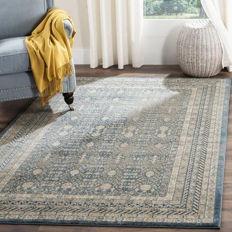 Safavieh Sofia Sof376C Blue / Beige Rugs.