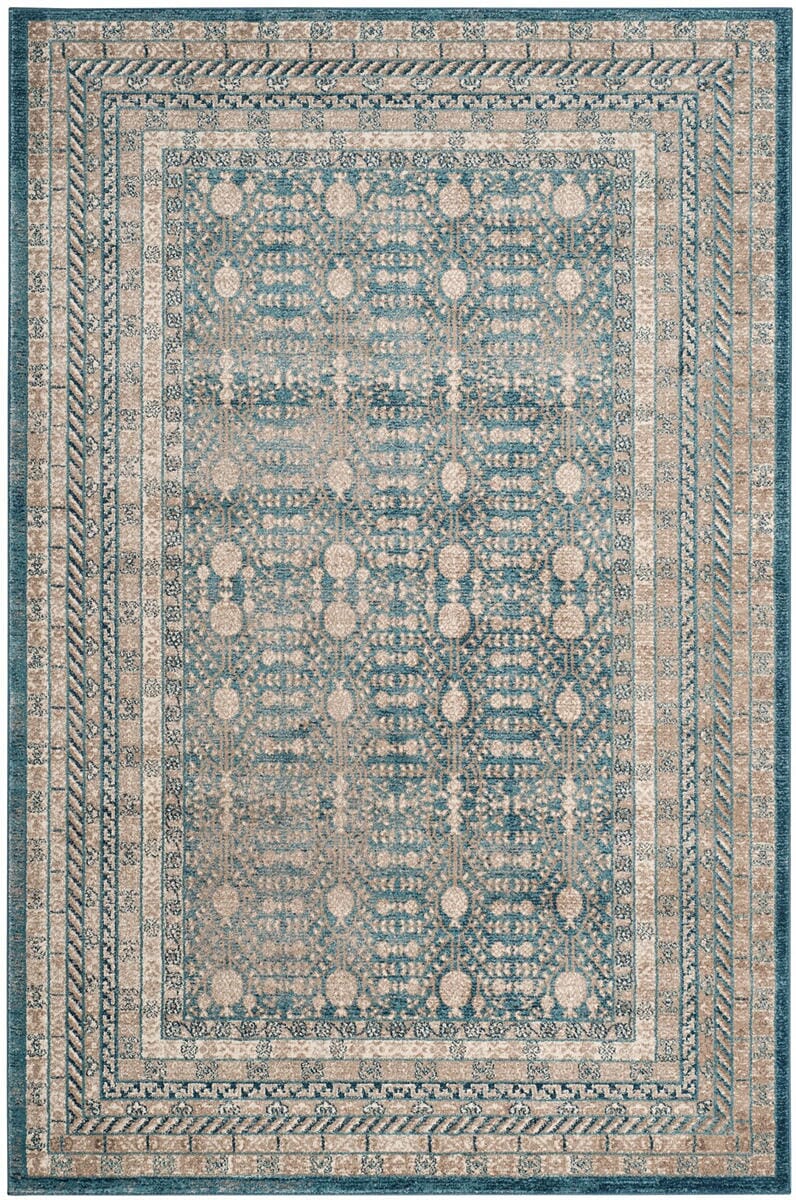 Safavieh Sofia Sof376C Blue / Beige Area Rug