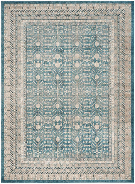 Safavieh Sofia Sof376C Blue / Beige Rugs.