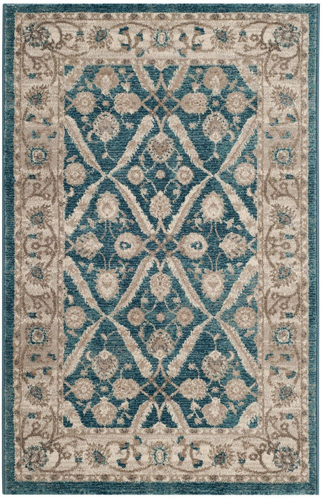 Safavieh Sofia Sof378C Blue / Beige Rugs.