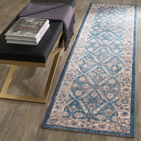 Safavieh Sofia Sof378C Blue / Beige Rugs.