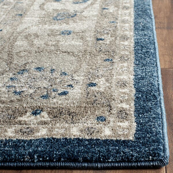 Safavieh Sofia Sof378C Blue / Beige Rugs.