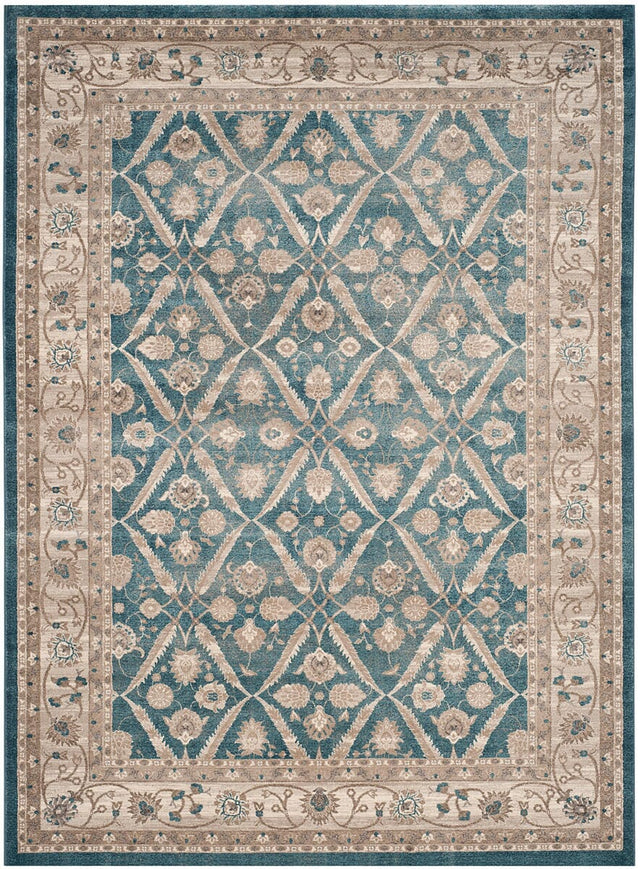 Safavieh Sofia Sof378C Blue / Beige Rugs.