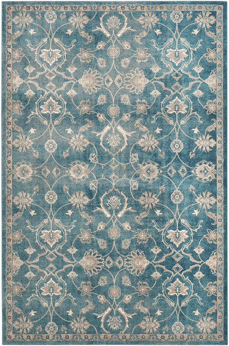 Safavieh Sofia Sof386C Blue / Beige Rugs.