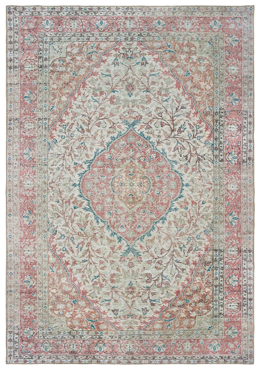 Oriental Weavers Sphinx Sofia 85812 Ivory / Pink Vintage / Distressed Area Rug