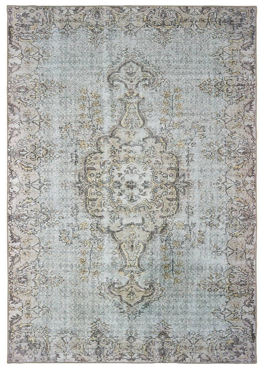 Oriental Weavers Sphinx Sofia 85816 Grey / Gold Vintage / Distressed Area Rug