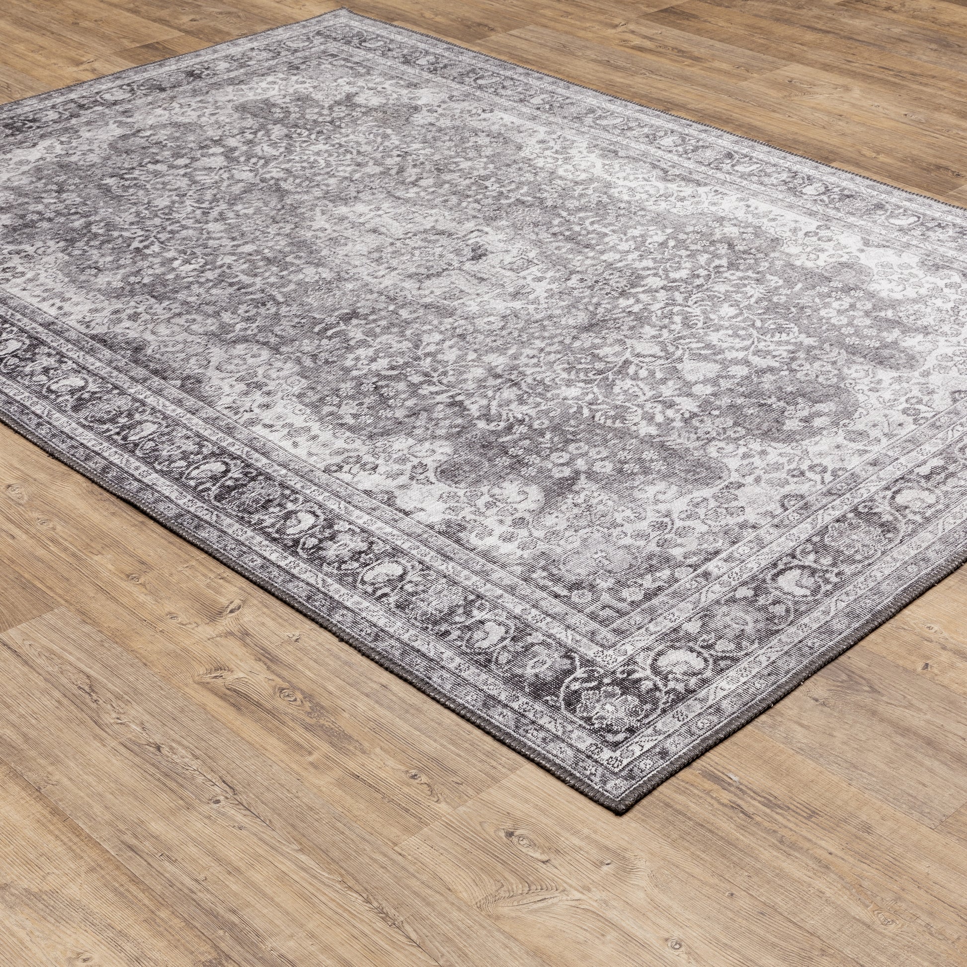 Oriental Weavers Sphinx Sofia 85821 Charcoal/ Grey Area Rug