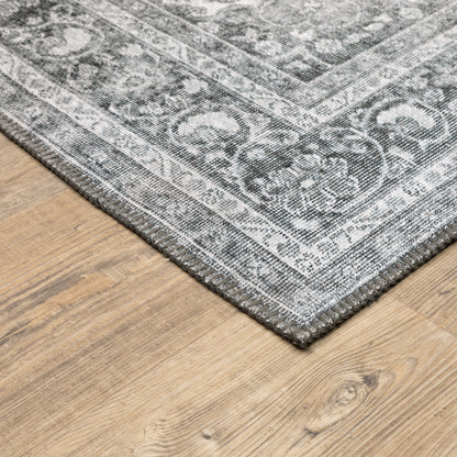 Oriental Weavers Sphinx Sofia 85821 Charcoal/ Grey Area Rug