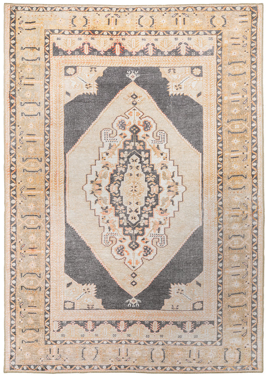 Oriental Weavers Sphinx Sofia 85823 Gold/ Charcoal Area Rug