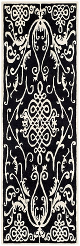 Safavieh Soho Soh120A Black / Ivory Rugs.