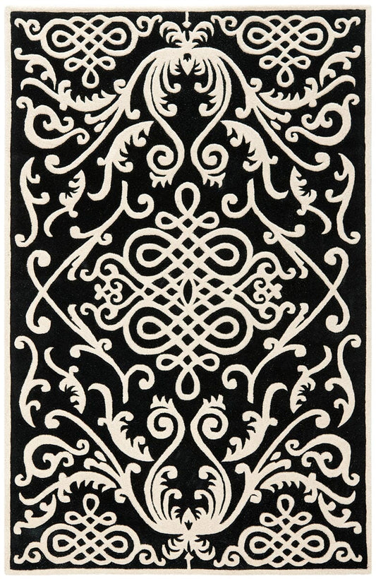 Safavieh Soho Soh120A Black / Ivory Area Rug