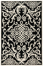 Safavieh Soho Soh120A Black / Ivory Rugs.