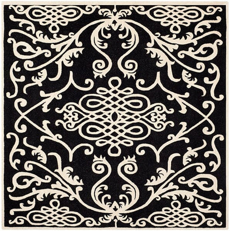 Safavieh Soho Soh120A Black / Ivory Rugs.