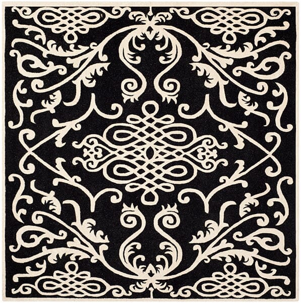 Safavieh Soho Soh120A Black / Ivory Rugs.