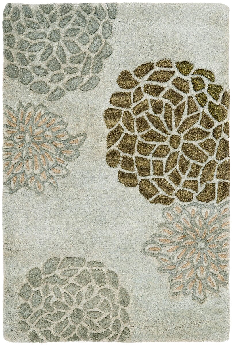 Safavieh Soho Soh211A Light Grey Floral / Country Area Rug