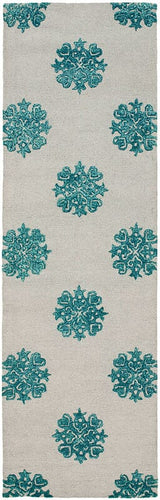 Safavieh Soho Soh213A Ivory / Light Blue Rugs.