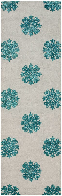 Safavieh Soho Soh213A Ivory / Light Blue Rugs.