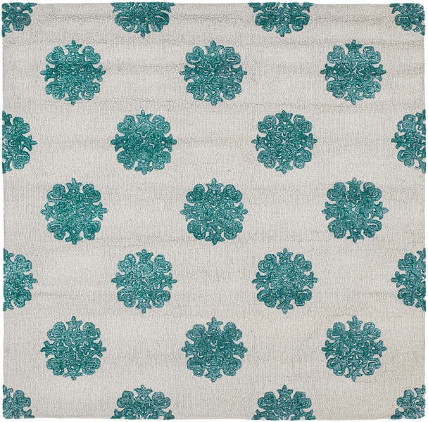 Safavieh Soho Soh213A Ivory / Light Blue Geometric Area Rug