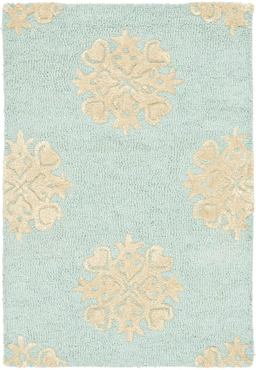 Safavieh Soho Soh213B Light Blue / Beige Geometric Area Rug